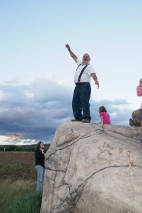 the rock